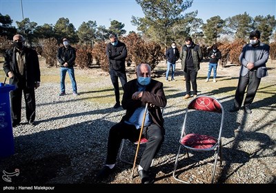 Service Held in Remembrance of Firefighters Killed in Tehran Plasco High-Rise Collapse