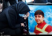 چهارمین سالگرد آتش‌نشانان شهید حادثه پلاسکو - بهشت زهرا(س)