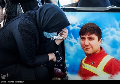 Service Held in Remembrance of Firefighters Killed in Tehran Plasco High-Rise Collapse