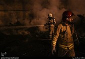 آتش سوزی در خیابان شوش