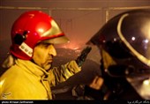 آتش سوزی در خیابان شوش
