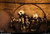 آتش سوزی در خیابان شوش