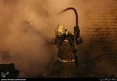 آتش سوزی در خیابان شوش