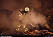 آتش سوزی در خیابان شوش