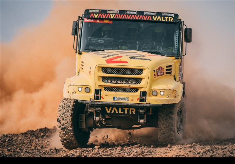 رقابت کامیون‌ها در رالی داکار 2021