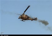 اخبار رزمایش| اجرای آتش پشتبیانی و هلی برن در شب بالگردهای ارتش