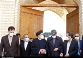 آیت الله رئیسی دستور آزادسازی کاروانسرای تاریخی سمنان و تبدیل آن به مرکز فرهنگی شهر را صادر کرد + فیلم
