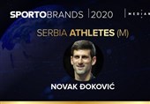 جوکوویچ معتبرترین برند ورزش صربستان در جهان