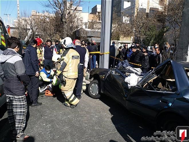 آتش‌نشانی , سازمان آتش‌نشانی تهران , پلیس راهور | پلیس راهنمایی و رانندگی , اورژانس , 