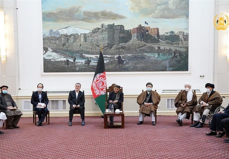 اشرف غنی در دیدار با علمای شیعه افغانستان: صلح با تضرع را نمی‌خواهیم