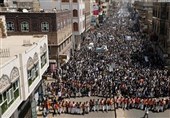 یمن|تظاهرات گسترده مردم در استان‌های مختلف علیه متجاوزان/ سعودی و آمریکا نماد واقعی تروریسم هستند+فیلم