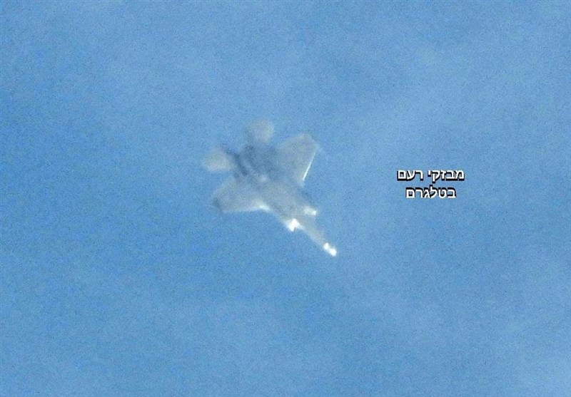 نقض حریم هوایی لبنان از سوی جنگنده اف 35 رژیم صهیونیستی