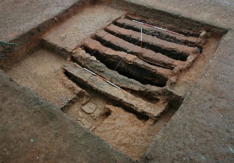 شناسایی کوره آجرپزی دوره ساسانی در مسیر دیوار &quot; تمیشه&quot; /کاوش‌های باستان‌شناسی ادامه دارد