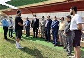 بازدید علینژاد از اردوی 2 ملیپوش پرتاب دیسک در کیش/ حدادی: امیدوارم با مدال از توکیو برگردم