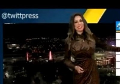  ویدئو/ گزارش هواشناسی متفاوت "توسط مجری زن شبکه ABC" 