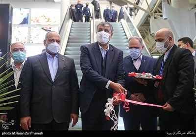 افتتاح پروژه های عمرانی و هوانوردی در فرودگاه مهرآباد