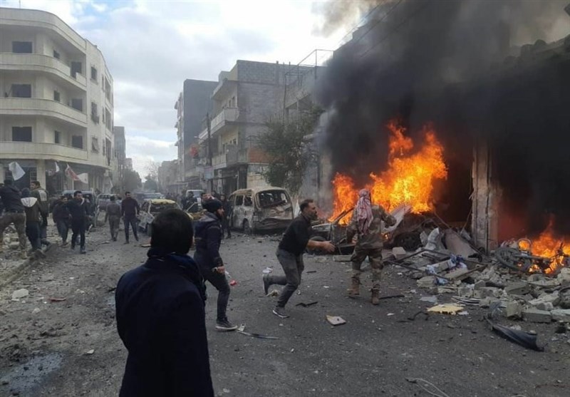 سوریه|انفجار در مناطق تحت اشغال«الجیش‌ الحر»؛ دهها نفر کشته و زخمی شدند