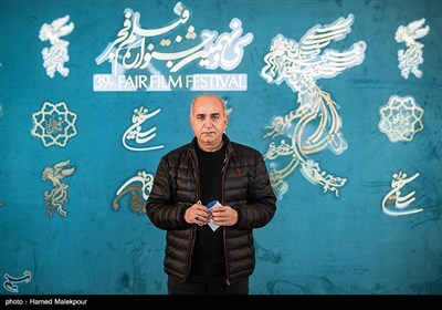 پرویز پرستویی بازیگر فیلم بی همه چیز در سی و نهمین جشنواره فیلم فجر