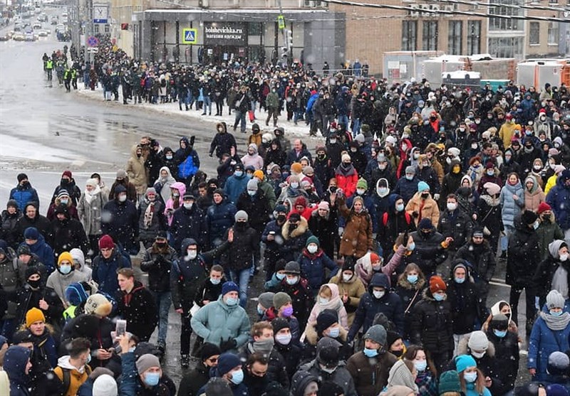 اعتراضات روز یکشنبه مخالفان در شهرهای بزرگ روسیه