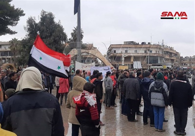 Syrians in Hasaka, Deir Ez-Zur Call for Expulsion of US, Turkish Occupation Forces