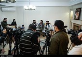 نشست خبری هیئت طالبان در تهران 