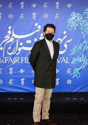 بهرام رادان بازیگر فیلم ابلق در سی و نهمین جشنواره فیلم فجر