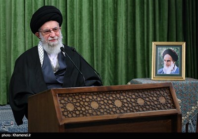 ارتباط تصویری مداحان با رهبر معظم انقلاب
