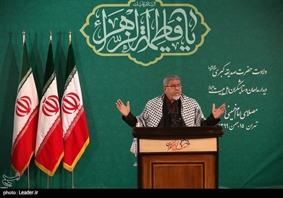 ارتباط تصویری مداحان با رهبر معظم انقلاب