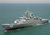 الحاق ‌شناور تمام عیار و قدرتمند‌ ‌&quot;دنا&quot; به نیروی دریایی ارتش / نهنگ دفاعی ایران وارد دریا می‌شود + فیلم