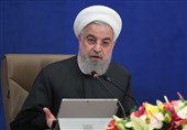 سخنرانی ویدئو کنفرانسی روحانی در مراسم 22 بهمن