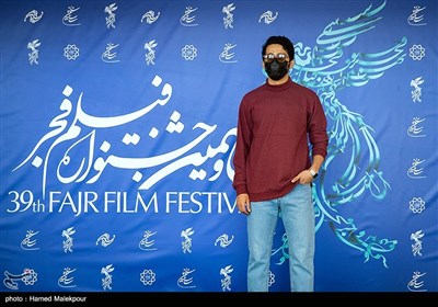 مجید نوروزی بازیگر فیلم مصلحت در سی و نهمین جشنواره فیلم فجر