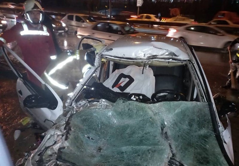 تصادف خونین در ساوه 5 کشته برجای گذاشت