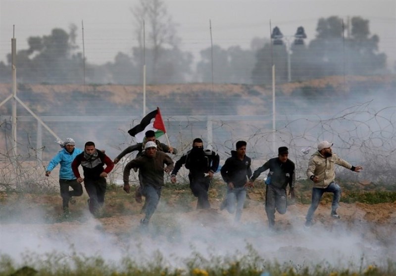 نوار غزه , رژیم صهیونیستی (اسرائیل) , راهپیمایی , 