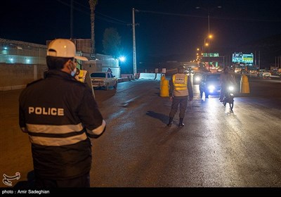 کنترل مبادی ورودی شهرستان شیراز