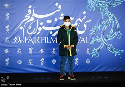 محمد آلبوعلی بازیگر فیلم یدو در سی و نهمین جشنواره فیلم فجر