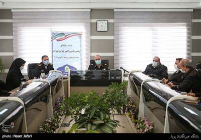 نشست خبری رئیس پلیس راهور تهران بزرگ