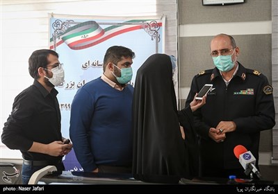 نشست خبری رئیس پلیس راهور تهران بزرگ