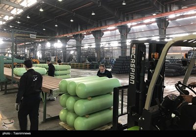 افتتاح کارخانه تولید کپسول های CNG کاوش توسط وزیر دفاع