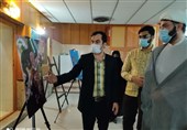 آثار شاخص هنری هنرمندان انقلاب اسلامی در سینما بهمن اهواز به نمایش گذاشته شد