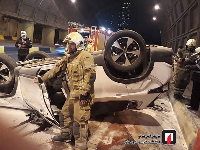 آتش‌نشانی , سازمان آتش‌نشانی تهران , حوادث , پلیس راهور | پلیس راهنمایی و رانندگی , 