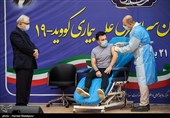 آغاز واکسیناسیون سراسری علیه بیماری کرونا در ایران - بیمارستان امام خمینی(ره)