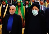 مراسم سالگرد پیروزی انقلاب اسلامی در سفارت ایران در بغداد با حضور رئیس قوه قضائیه و فرماندهان حشد شعبی