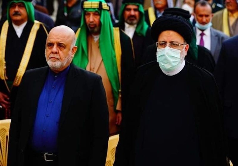 مراسم سالگرد پیروزی انقلاب اسلامی در سفارت ایران در بغداد با حضور رئیس قوه قضائیه و فرماندهان حشد شعبی