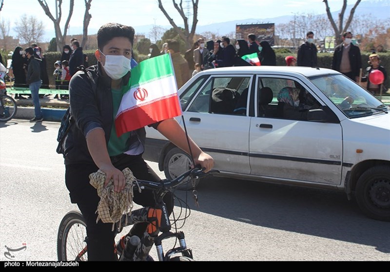 ‌راهپیمایی خودرویی علوی تباران در چهل و دومین سالگرد پیروزی انقلاب + فیلم