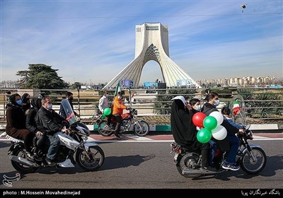 مسیرات ذکرى انتصار الثورة الاسلامیة