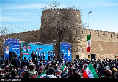 مراسم یوم الله 22 بهمن در شیراز 