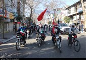 روایت تصویری راهپیمایی خودرویی مردم استان مازندران در 22 بهمن