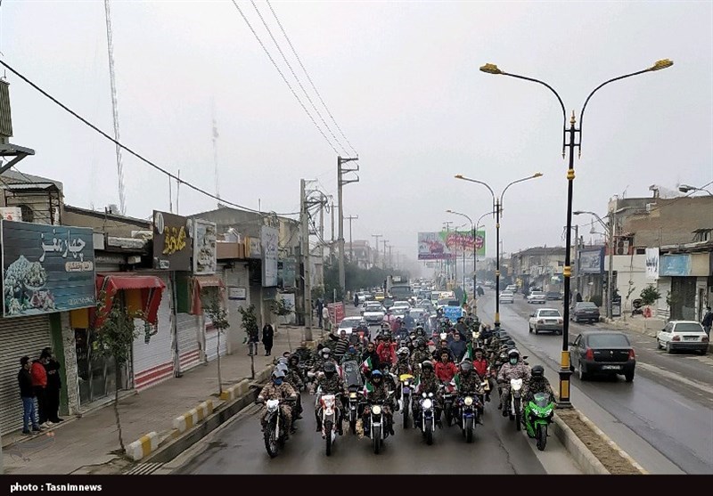 راهپیمایی خودرویی گلستان