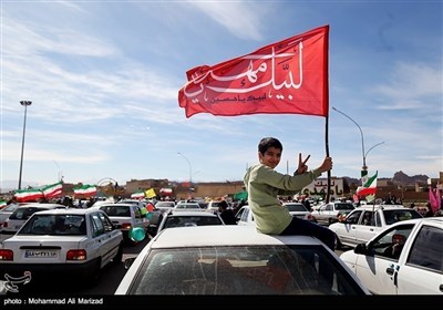 مسیرات ذکرى انتصار الثورة الاسلامیة فی أنحاء إیران