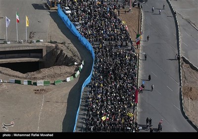 عنوان تصاویر هوایی مراسم یوم الله 22 بهمن - قم 
